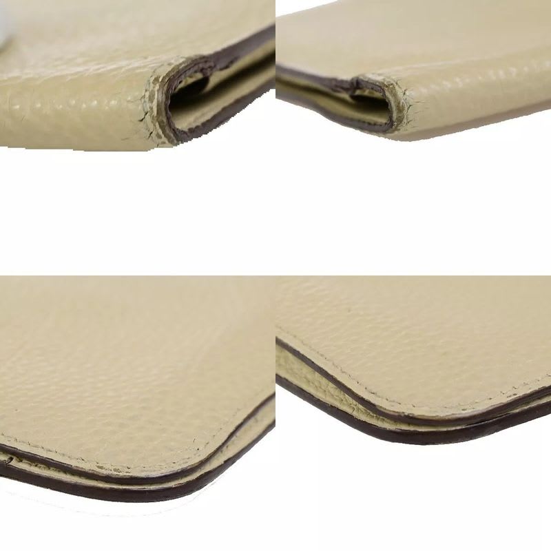 Hermes Dogon GM Togo Beige Silver Hardware Long Wallet — view 7