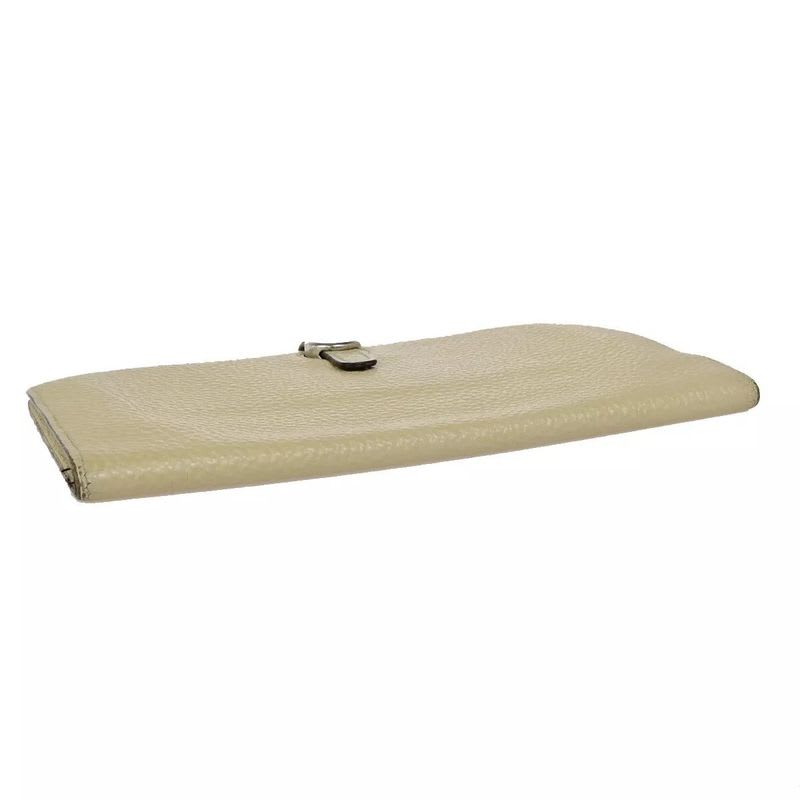 Hermes Dogon GM Togo Beige Silver Hardware Long Wallet — view 5