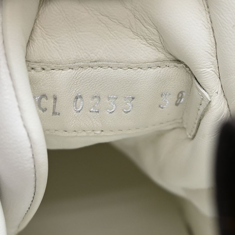 Louis Vuitton Size 24 White Sneakers — view 8
