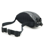Chanel Sports Line Waist Pouch Bag Body Rubber Suede Black — view 2