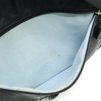 Chanel Sports Line Waist Pouch Bag Body Rubber Suede Black — view 8