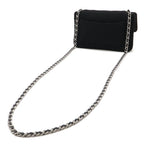Chanel Quilted Coco Mark Eco Bag Folding Tote Chain Shoulder Cotton Jersey — view 2