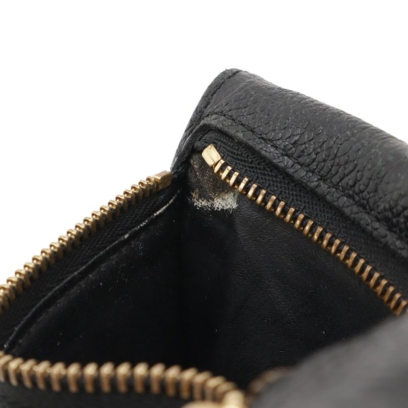Louis Vuitton Monogram Empreinte Pochette Cles Coin Case Purse — view 8