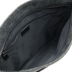 Gucci GG Supreme Plus Shoulder Bag Crossbody Leather Black Gray — view 7