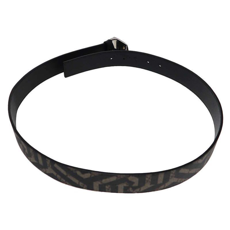 Gucci GG Kaleido Leather Belt Black Beige 95-38 — view 3