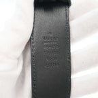 Gucci GG Kaleido Leather Belt Black Beige 95-38 — view 6