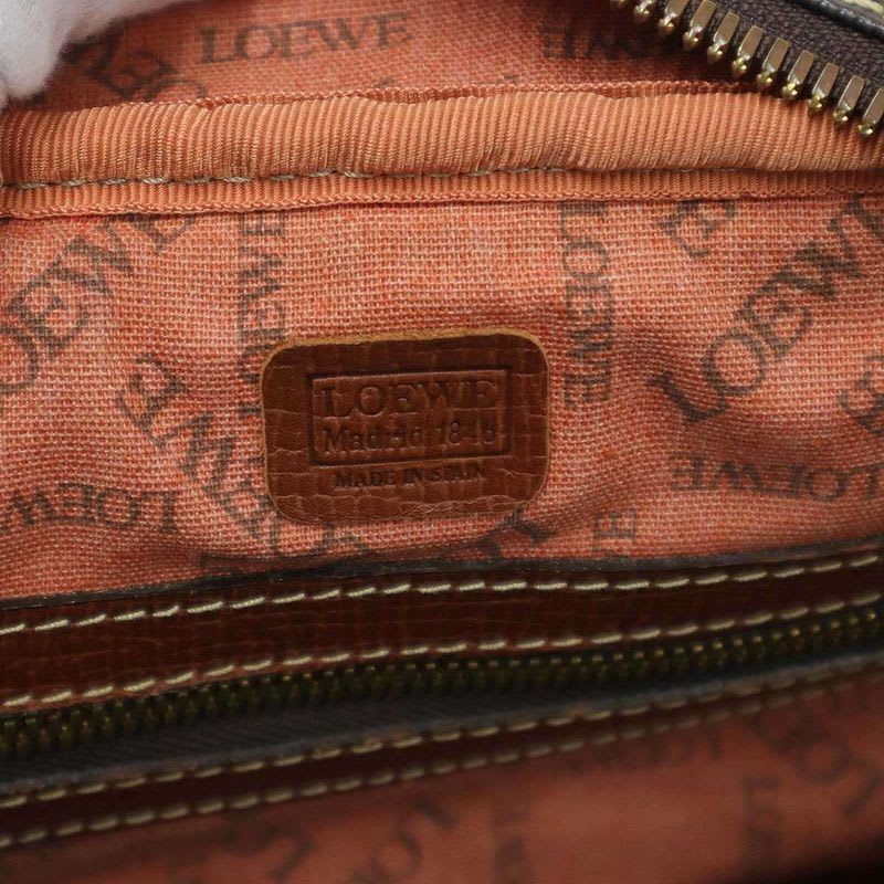 Loewe Anagram Boston Bag Brown — view 6