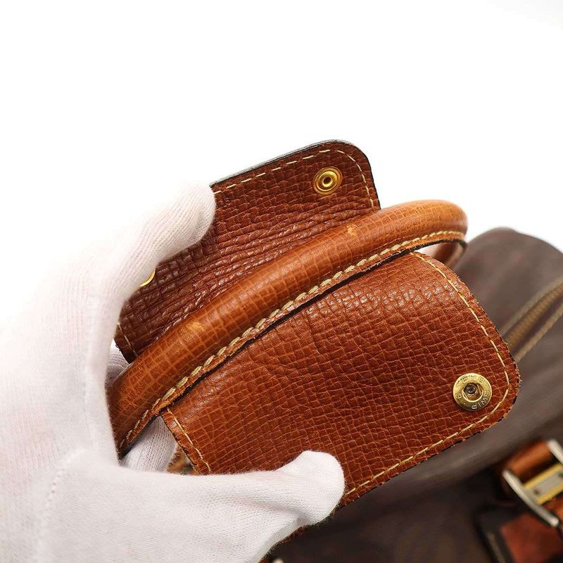 Loewe Anagram Boston Bag Brown — view 8