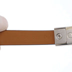 Hermes Kelly Double Tour Leather Belt Bracelet Black — view 7