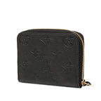 Louis Vuitton Monogram Empreinte Zippy Coin Purse Noir Black Leather — view 2