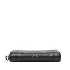 Louis Vuitton Monogram Empreinte Zippy Coin Purse Noir Black Leather — view 3