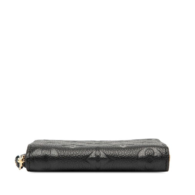 Louis Vuitton Monogram Empreinte Zippy Coin Purse Noir Black Leather — view 3