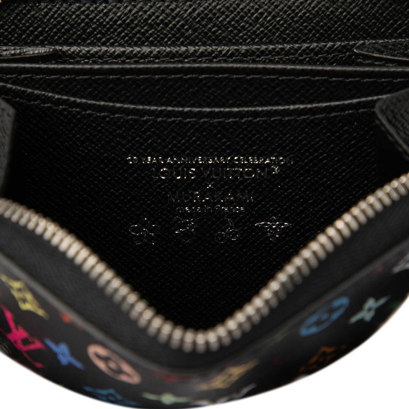 Louis Vuitton Takashi Murakami Monogram Multicolor Zippy Coin Purse — view 5
