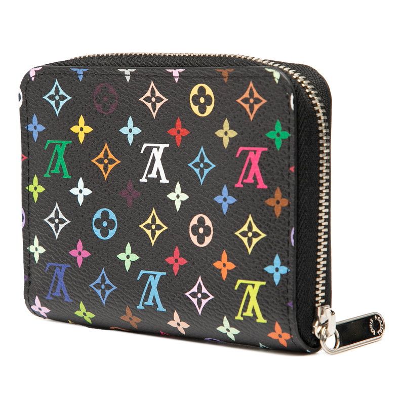 Louis Vuitton Takashi Murakami Monogram Multicolor Zippy Coin Purse — view 2