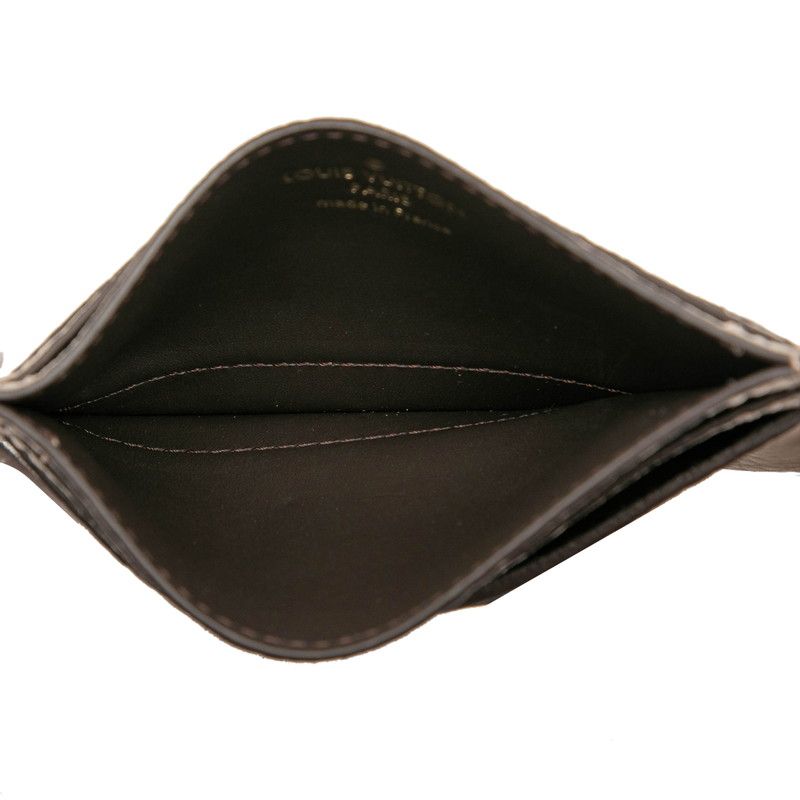 Louis Vuitton Card Holder Capucines Gale Beige Leather — view 5
