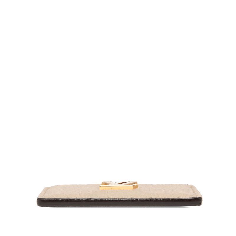 Louis Vuitton Card Holder Capucines Gale Beige Leather — view 4