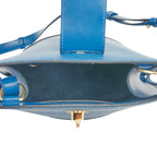 Louis Vuitton Epi Cluny Toledo Blue Leather — view 7