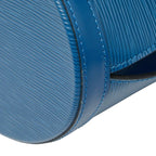 Louis Vuitton Epi Cluny Toledo Blue Leather — view 5