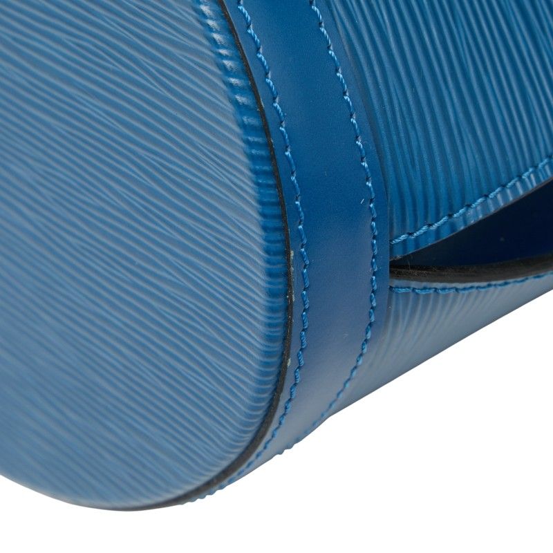 Louis Vuitton Epi Cluny Toledo Blue Leather — view 5