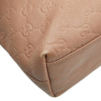 Gucci Guccissima Tote Bag Handbag Beige Leather — view 7