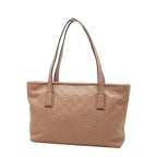 Gucci Guccissima Tote Bag Handbag Beige Leather — view 2