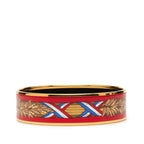 Hermes Enamel GM Cloisonne Gold Red Multicolor Plated — view 4