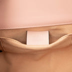 Gucci Padlock Star Bijou Chain Shoulder Bag Pink Leather — view 6