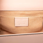 Gucci Padlock Star Bijou Chain Shoulder Bag Pink Leather — view 5