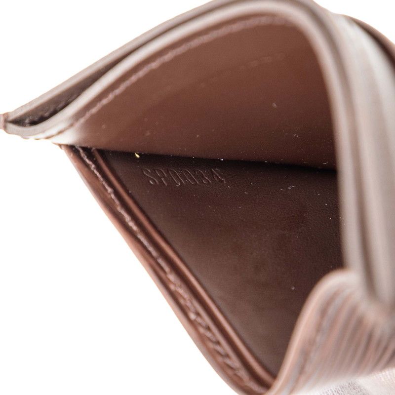 Louis Vuitton Epi Porto Carte Sample Card Case Pass M6351 D Mocha Brown — view 7