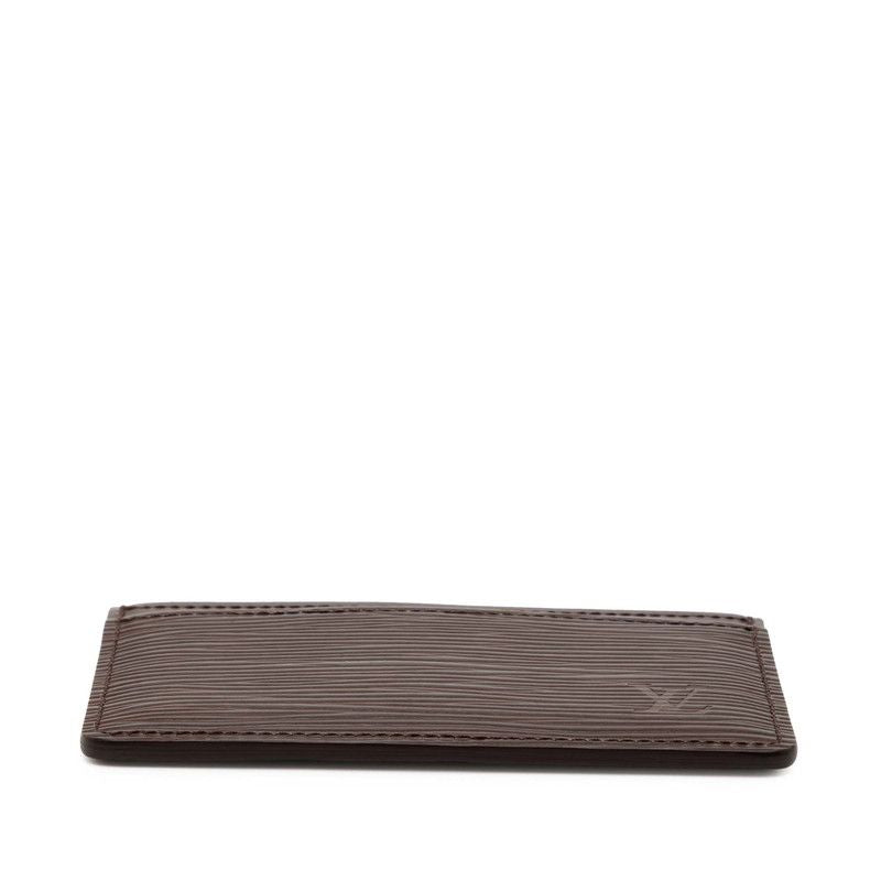 Louis Vuitton Epi Porto Carte Sample Card Case Pass M6351 D Mocha Brown — view 4