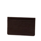 Louis Vuitton Epi Porto Carte Sample Card Case Pass M6351 D Mocha Brown — view 3