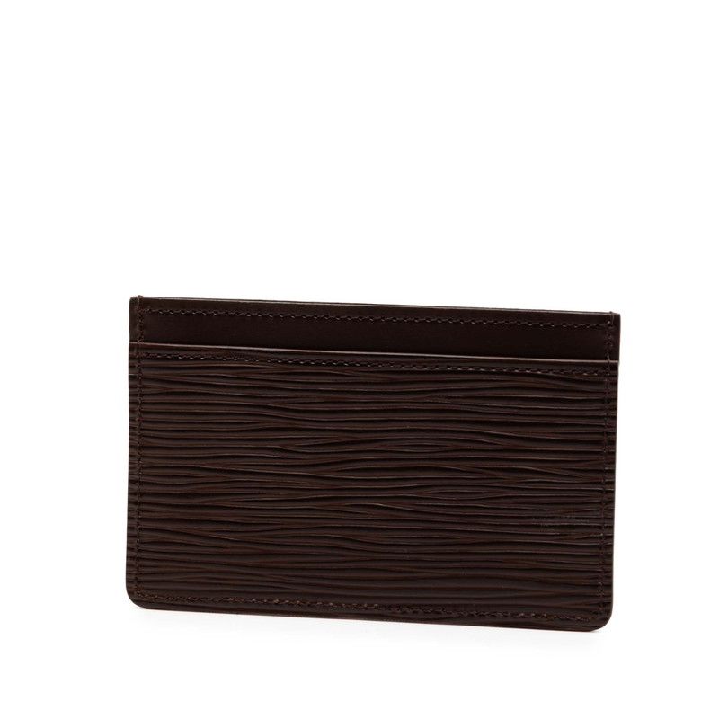 Louis Vuitton Epi Porto Carte Sample Card Case Pass M6351 D Mocha Brown — view 3