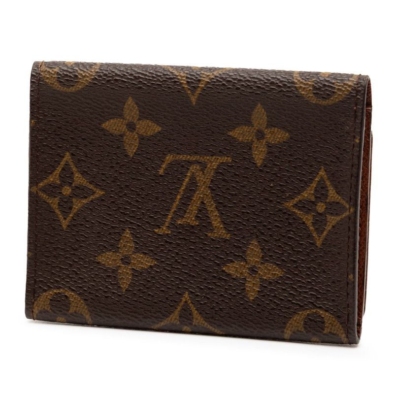 Louis Vuitton Monogram Anvelope Carte de Visite Card Case Business Holder — view 3