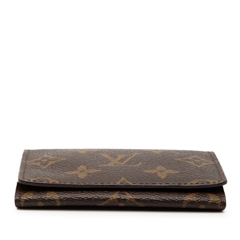 Louis Vuitton Monogram Anvelope Carte de Visite Card Case Business Holder — view 4