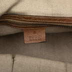 Gucci Paglia GG Sunset Brown Multicolor Leather Straw — view 5