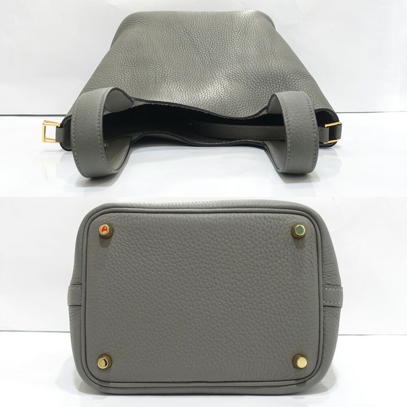 Hermes Picotin Lock PM 18 Handbag Gdhardware Taurillon Clemence — view 4
