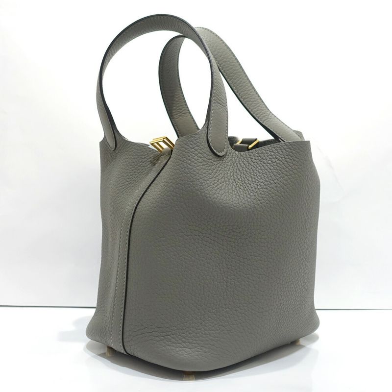 Hermes Picotin Lock PM 18 Handbag Gdhardware Taurillon Clemence — view 3