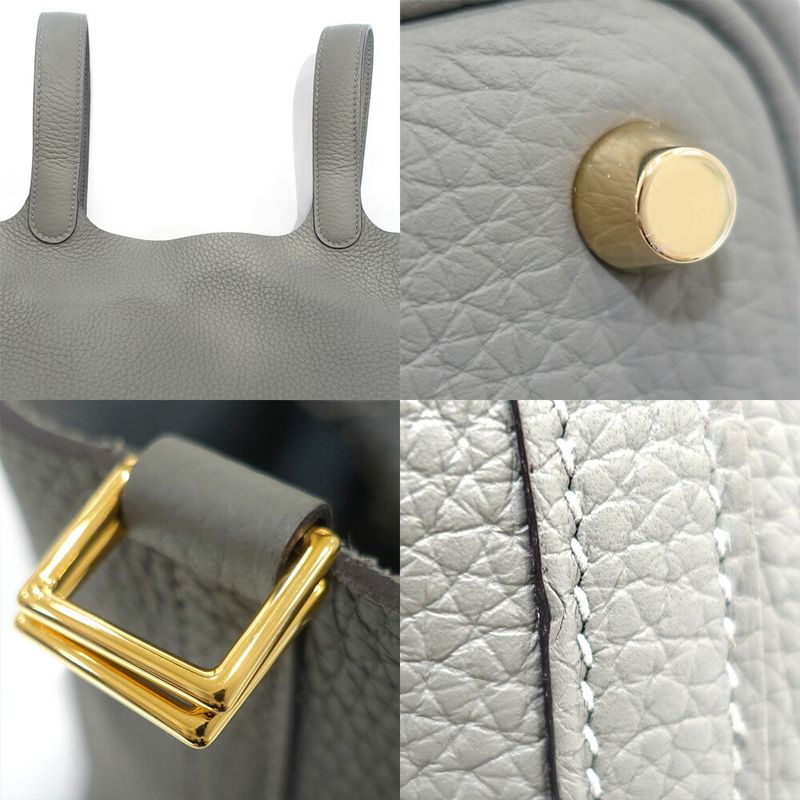Hermes Picotin Lock PM 18 Handbag Gdhardware Taurillon Clemence — view 8