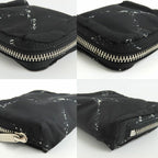 Chanel Coin Case Vintage Travel Line Black Silver Hardware No 5 Nylon — view 8