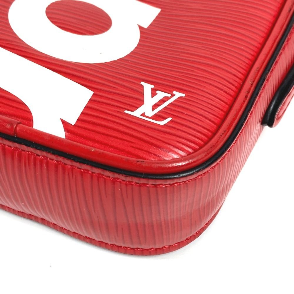 Louis Vuitton Shoulder Bag Danube P PM Epi Leather Red — view 7