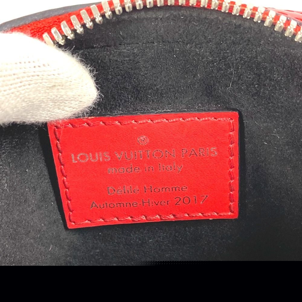 Louis Vuitton Shoulder Bag Danube P PM Epi Leather Red — view 4