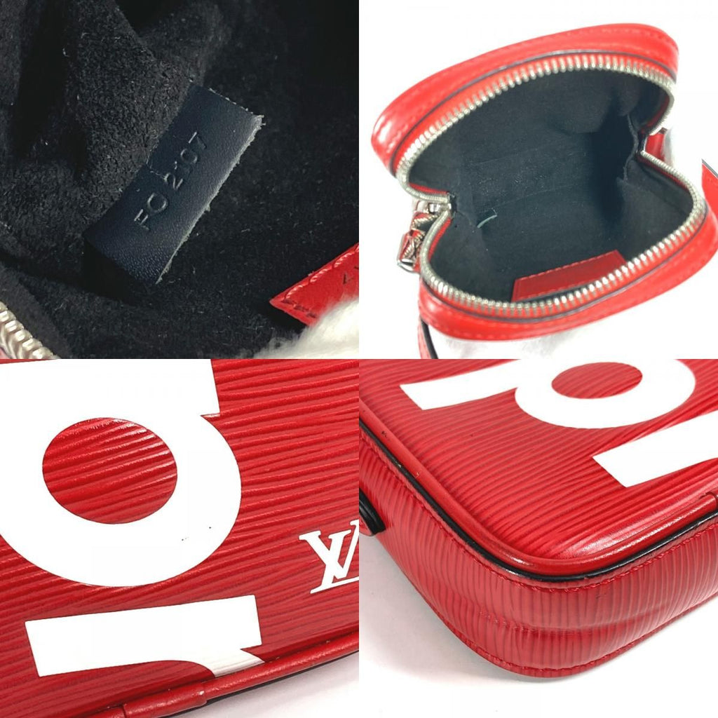 Louis Vuitton Shoulder Bag Danube P PM Epi Leather Red — view 8