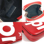 Louis Vuitton Shoulder Bag Danube P PM Epi Leather Red — view 8