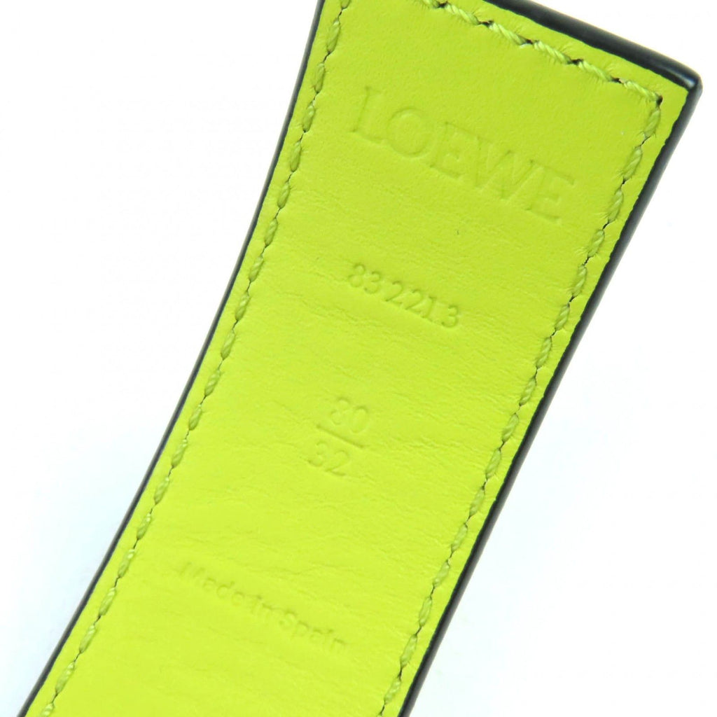 Loewe Anagram Buckle Leather Belt — view 6