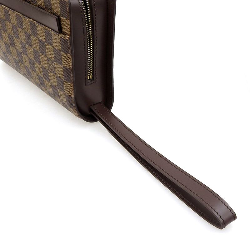 Louis Vuitton Damier Saint Clutch Bag — view 6