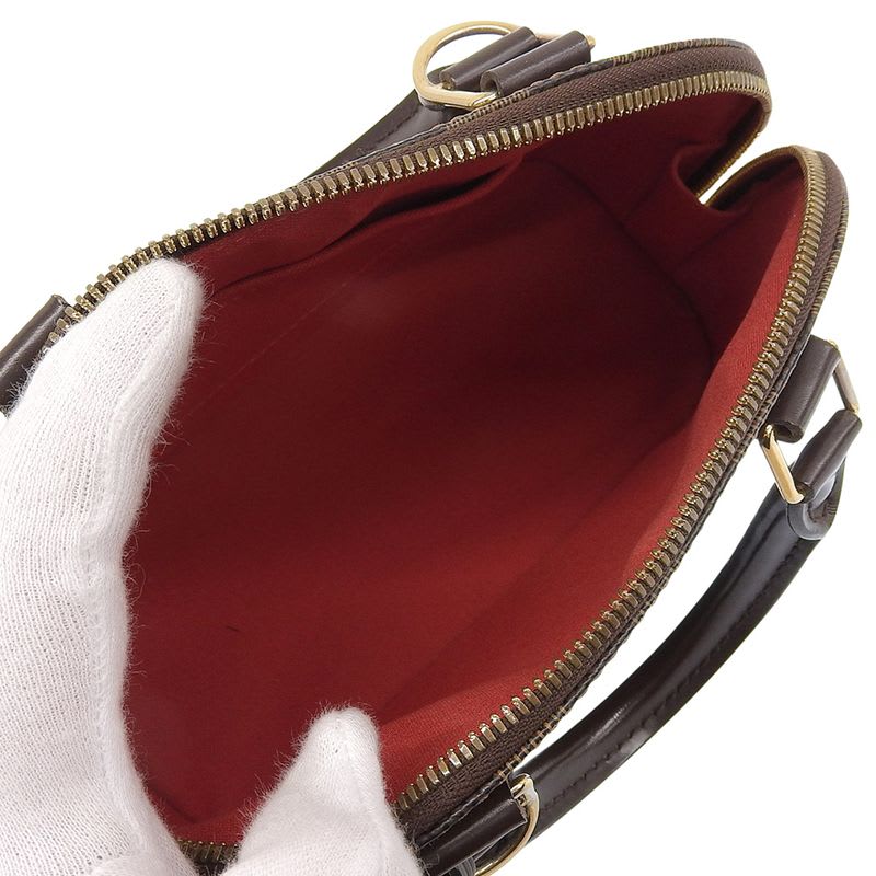 Louis Vuitton Damier Alma BB Shoulder Bag — view 6