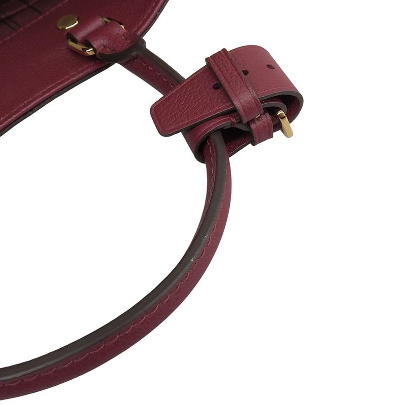 Louis Vuitton Monogram Empreinte Montaigne MM Shoulder Bag — view 5
