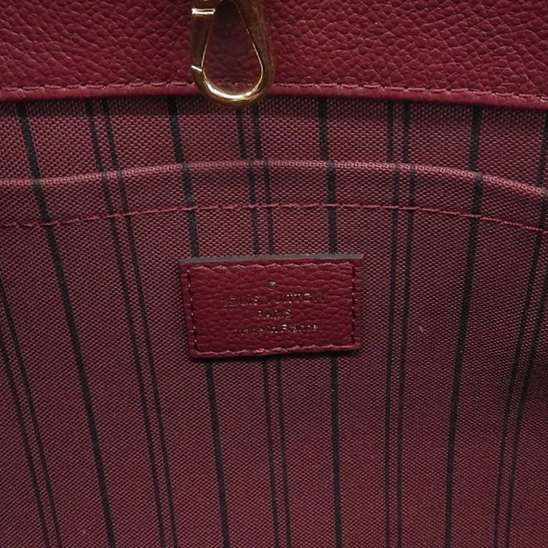 Louis Vuitton Monogram Empreinte Montaigne MM Shoulder Bag — view 8