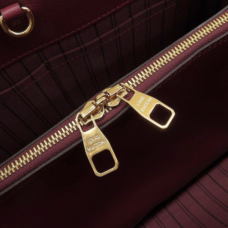 Louis Vuitton Monogram Empreinte Montaigne MM Shoulder Bag — view 6