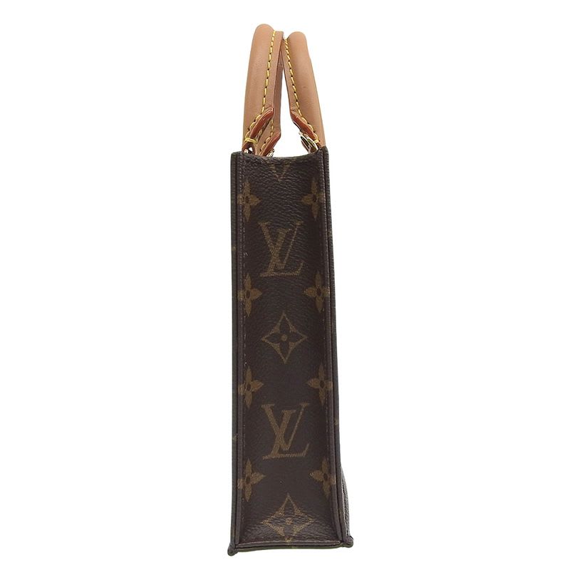 Louis Vuitton Monogram Petite Sac Plat Shoulder Bag — view 4